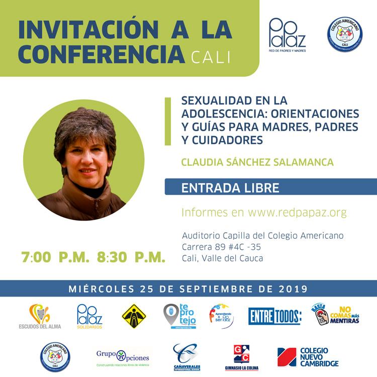 conferencia sexualidad en la adolescencia cali tobias emanuel 2019 2